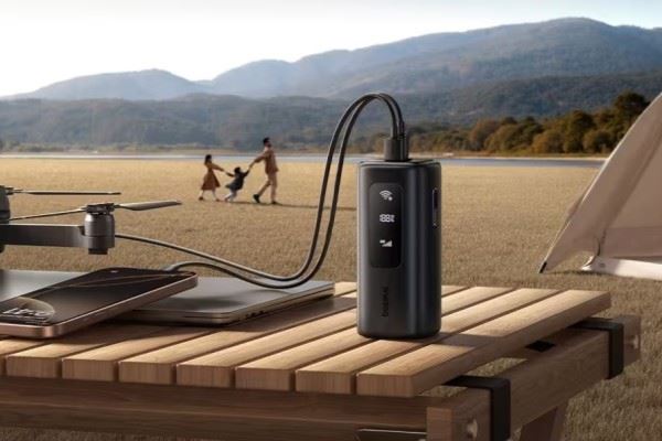 Первый в мире внешний аккумулятор и зарядное устройство со встроенной точкой доступа 4G. Представлен Baseus EnerGeek GX11